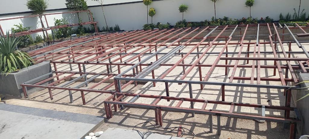 پروژه روف گاردن مهندس عضدی