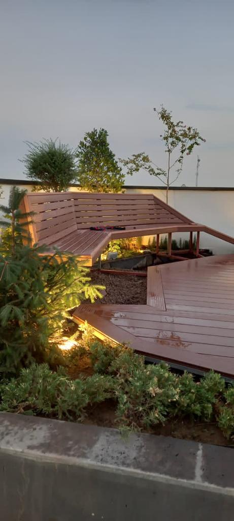 پروژه روف گاردن مهندس عضدی