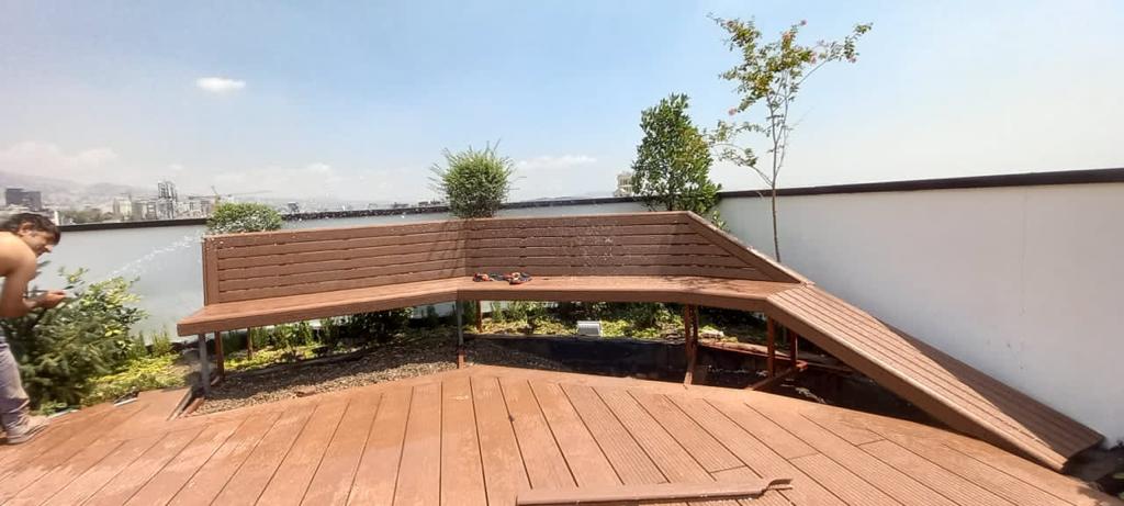 پروژه روف گاردن مهندس عضدی