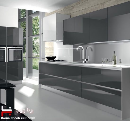 روکش پی وی سی هایگلاس کابینتی