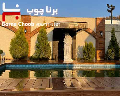 کف سازی ساختمان چوب پلاست