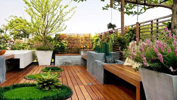 مزایای طراحی و اجرای روف گاردن ایرانی