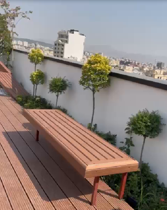 اتمام پروژه روف گاردن قیطریه