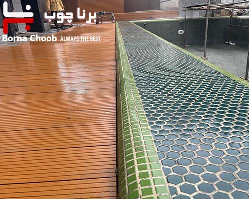 پروژه دور استخر و نما پروژه مهندس طباطبائی