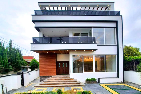 لاکچری نمای ویلا مدرن