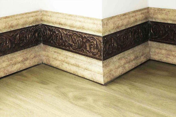 قرنیز چوبی با روکش سرامیکی